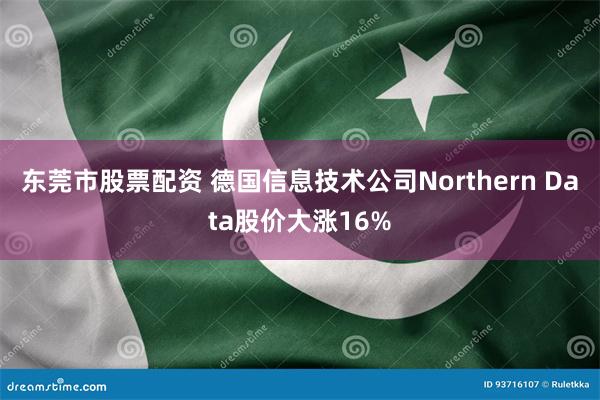 东莞市股票配资 德国信息技术公司Northern Data股价大涨16%