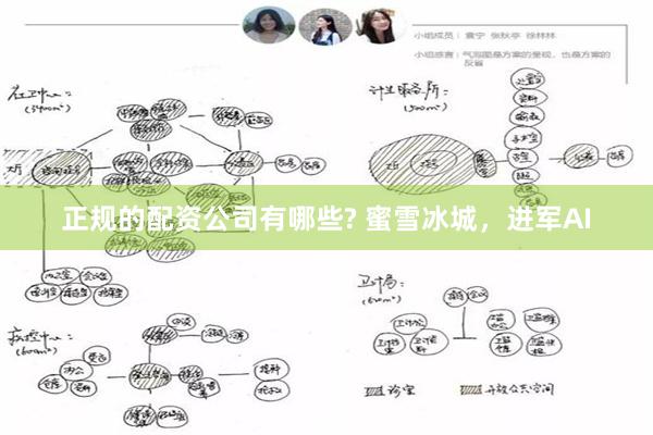 正规的配资公司有哪些? 蜜雪冰城，进军AI