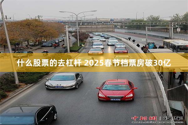 什么股票的去杠杆 2025春节档票房破30亿